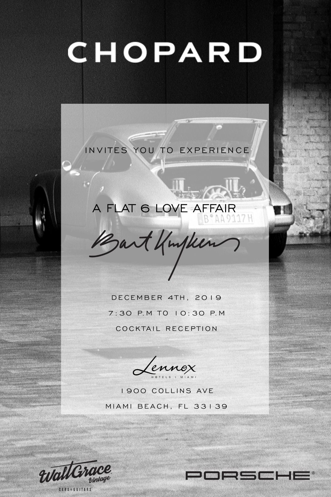 Chopard Art Basel invitation